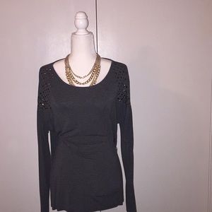 Studded Detail Sweater